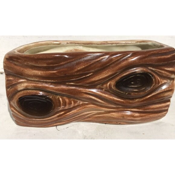 Antq Thames Ceramic Red Pixie Elf MCM 50s Christmas Woodland Planter MCM Lot HTF - Picture 11 of 16